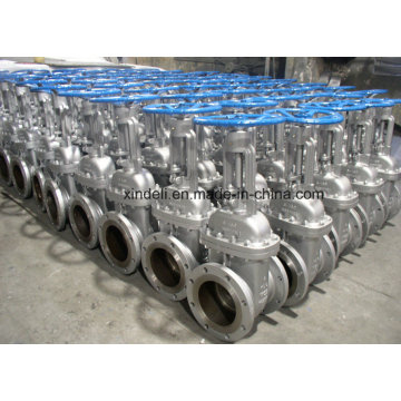 China Factory Ss Gate Valve Flange RF 300lb Connection, OS &amp; Y, Bb